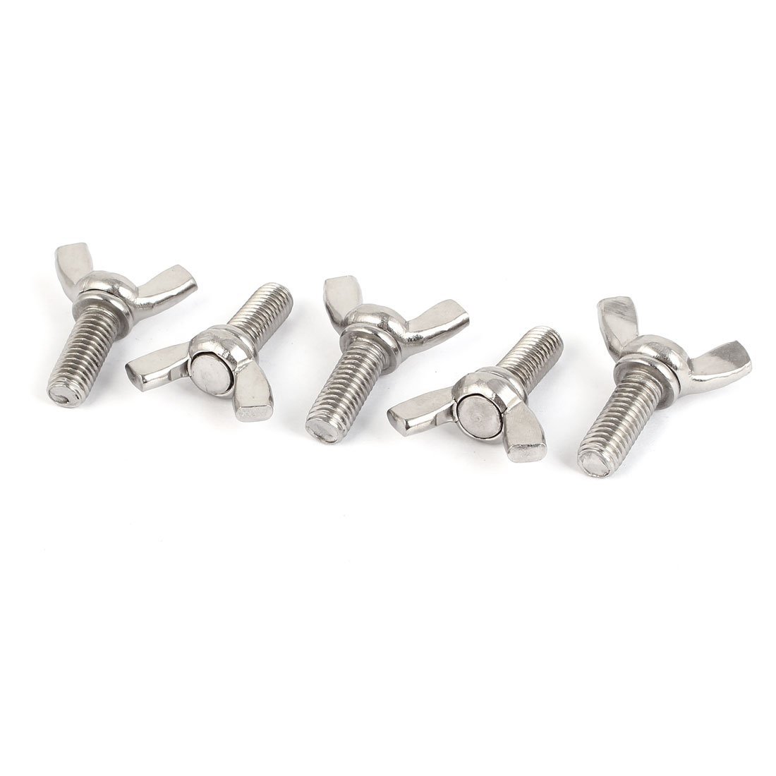 M8 X 20mm Thread 304 Stainless Steel Wing Bolt Butterfly Screw Fastener, Durable, Corrosion-resistant, And Versatile, These Bolts Provide Reliable Performance For Various Applications. 5pcs-image-26