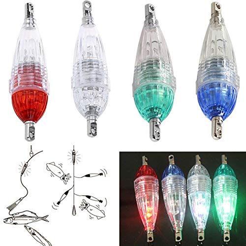 Quanjucheer - Esca a LED lampeggiante, per