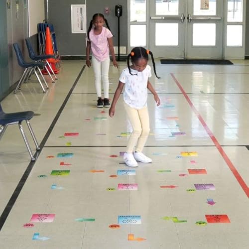 Ez Stick Sensory Path For Hallways – 98 Decals For Floors, Get Moving #TOP2