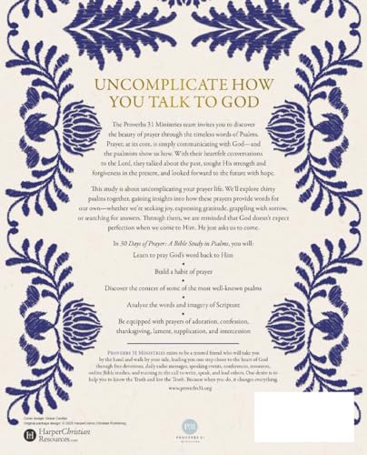 Image of 30 Days of Prayer: A Bible Study in Psalms (Proverbs 31 Ministries)