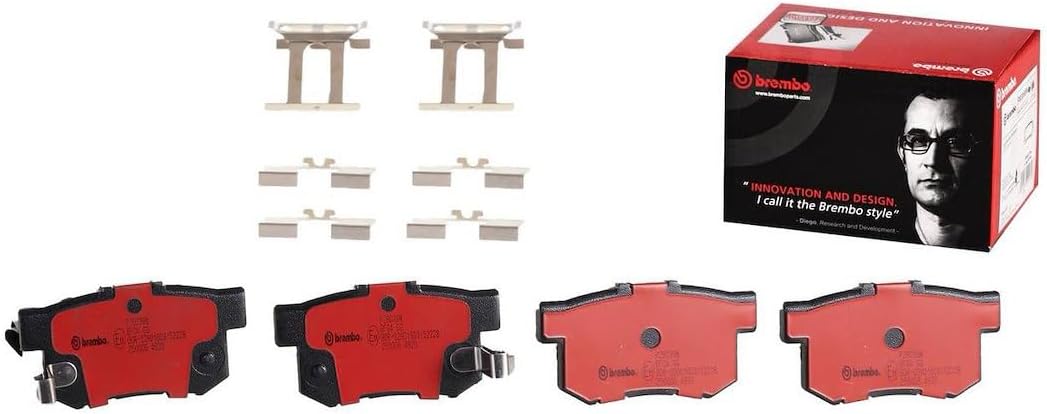 P28039N Premium Ceramic Rear Disc Brake Pad Set ACURA/HONDA/HONDA (GAC) OE# 43022SJFE00