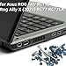 HSSDTECH Laptop Complete Set of Screws Replacement for Asus ROG Ally RC71L,Rog Ally X (2024) RC72 RC72LA(Does not Include Anti-loosening Screws)