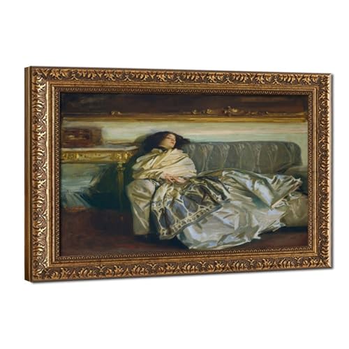 Impression sur toile Nonchaloir John Singer Sargent : habillez facilement vos murs de bureau vides