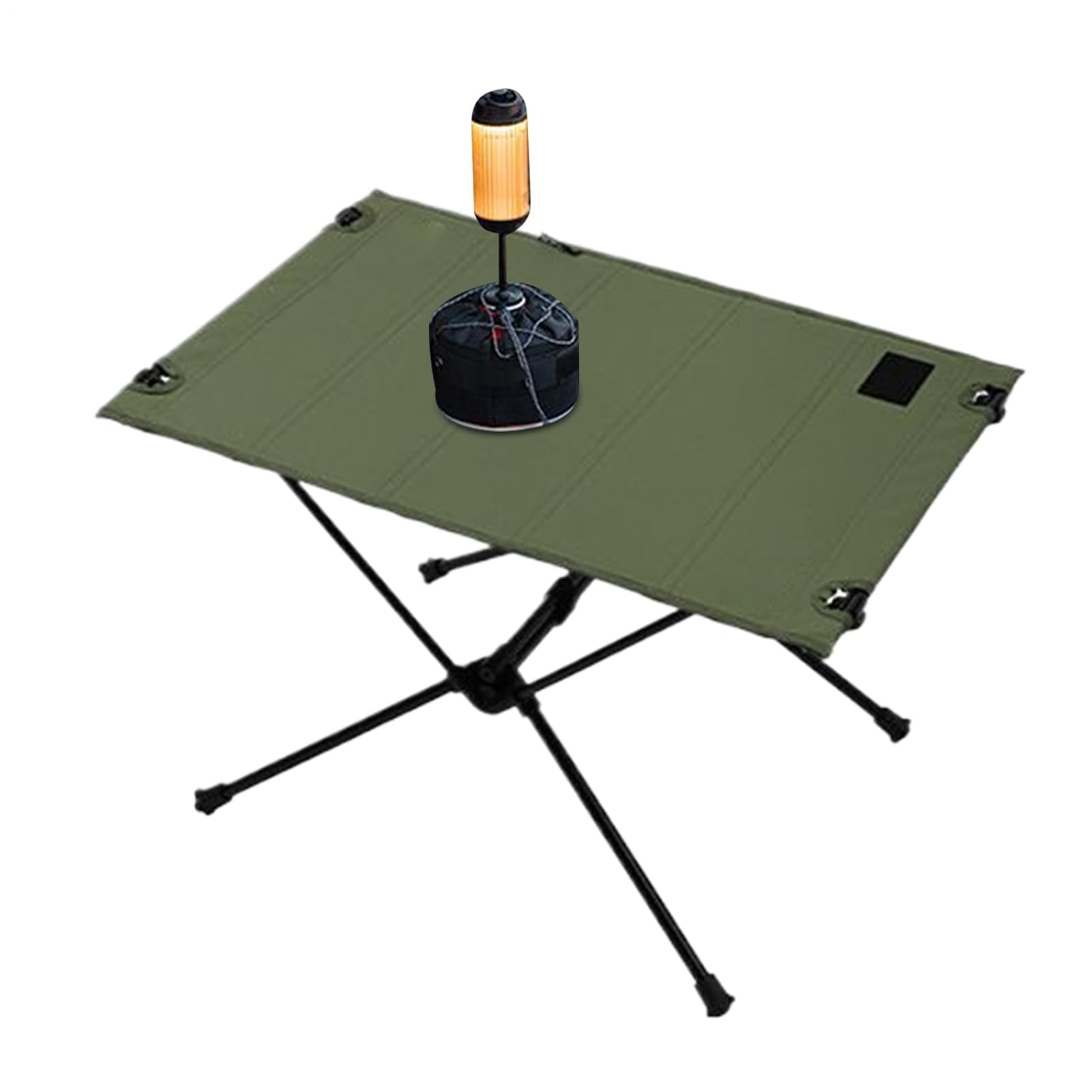 Tragbarer Campingtisch für den Außenbereich, Picknicktisch, zusammenklappbar, Campingmöbel zum Angeln und Wandern, leichte Campingausrüstung und kompaktes Design für einfachen Transport