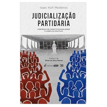 Capa do livro Judicialização Partidária - 2024