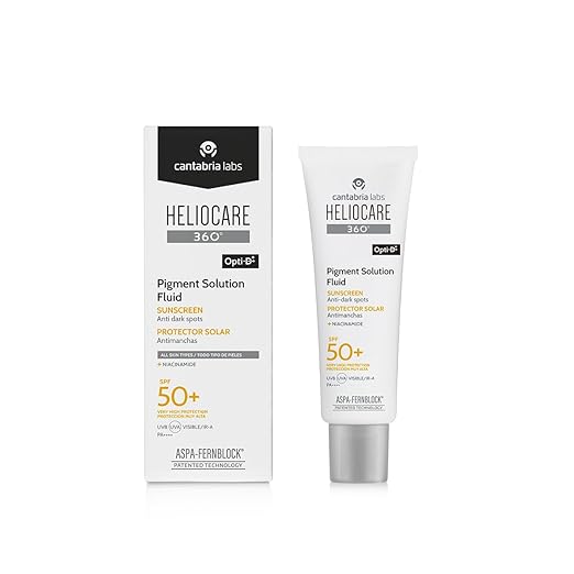 Cantabria Labs Heliocare 360° Pigment Solution Fluid SPF 50+ - Fluido Ultraligero para Hiperpigmentaciones
