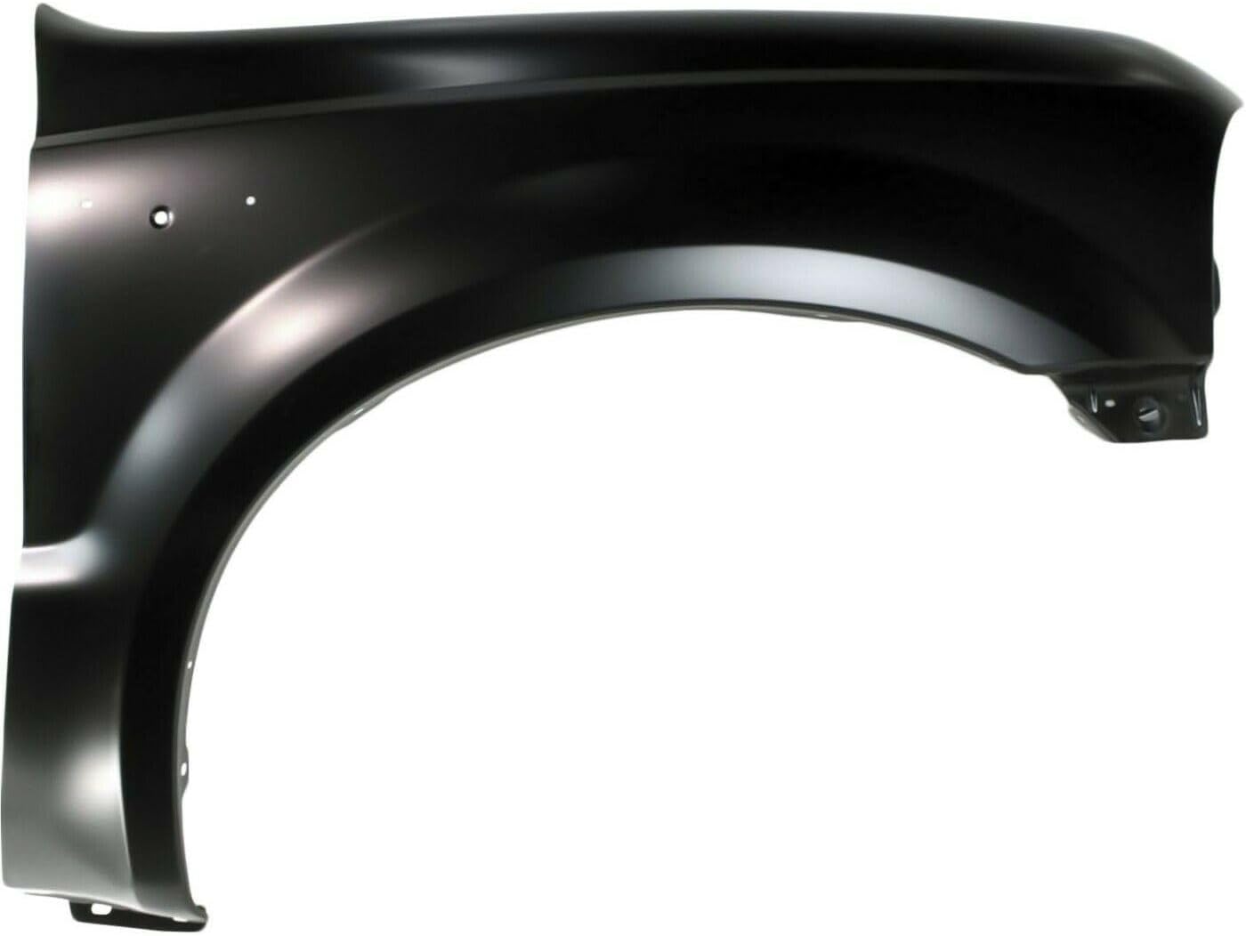 Fender Quarter Panel Front Right Passenger Side Primed Steel Without Molding Holes for Ford for Excursion for F250 SuperDuty for F350 SuperDuty for F450 SuperDuty for F550 SuperDuty 1pc