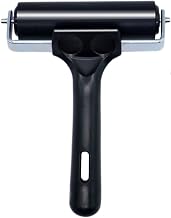 Rubber Brayer Roller for Boat Flooring Tools - Tape Roller for Decking Installation,RV Roof,Wallpaper,Broadstep Smoothing(4 inch, 1PCS)