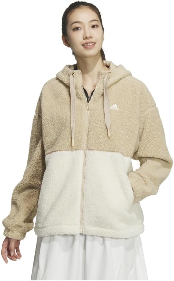 Amazon | アディダス フリース マストハブ ボア FZジャケット