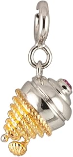 fourseven Jewellery 925 Sterling Silver Charm Pendant, Lattu Spinning Top Charm Pendant, Fits in Bracelets, Chains and Necklace for Women and Men (Gifts for Wife & Girlfriend)-picture-30