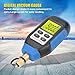 Fafeicy Digital Vacuum Gauge, VMV-1 Digital Vacuum Gauge Range 0-30000 2% Interface 7/16-20 UNF, Industrial Vacuum Gauges, Fafeicyzsd8v6oa7w