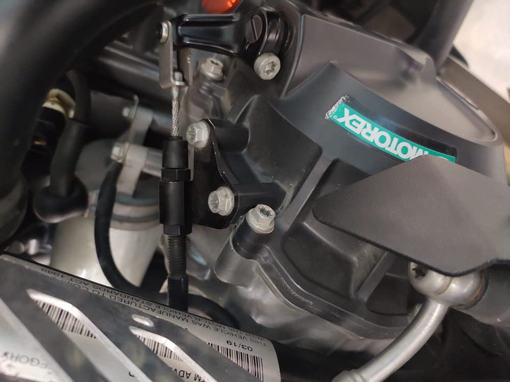 Leva frizione per moto One Finger Compatibile con Duke 790 Adventure R 890 CFMOTO 800MT 800NK (nero)