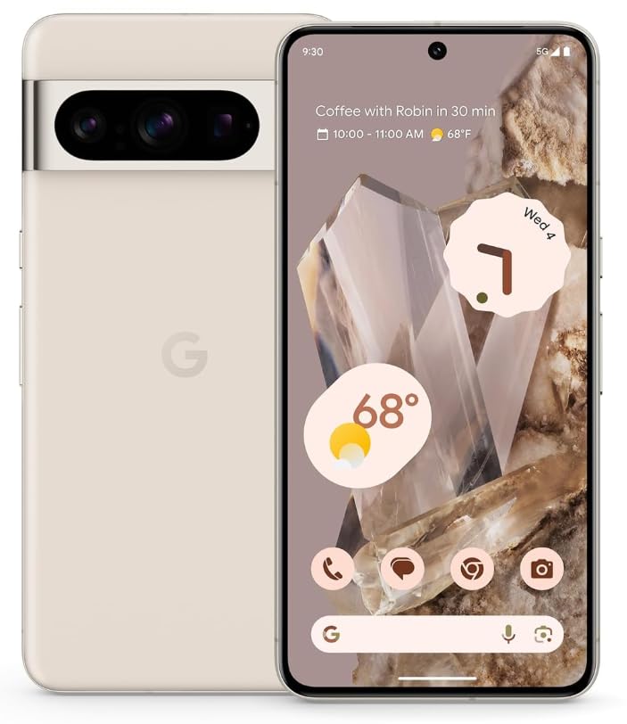 Google Pixel 8 Pro 128GB Porcelain - Verizon (Renewed)
