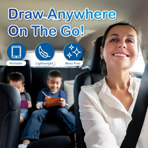 Playtapus Mini LCD Writing Tablet for Kids, 6 Pack – 4.5" Reusable Doodle Boards, Non-Candy Party Favors, Goodie Bag Fillers, Classroom Prizes, Screen-Free Travel Toys for Boys & Girls Ages 3-8 by Playtapus - Image 6