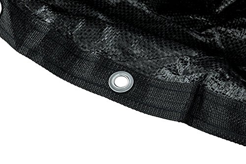 Buffalo Blizzard Micro Mesh Black Winter Cover For 27 Or 28-Foot Round Above-Ground Swimming Pools | Allows Rain Or Melted Snow To Pass Through | Covers Include 3-Feet Of Overlap To Measure 31-Feet #TOP1