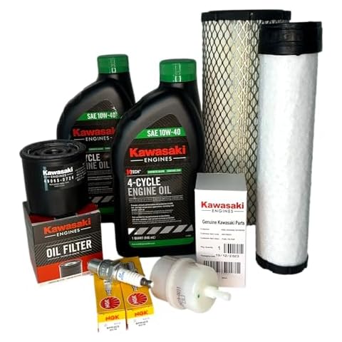 Outdoor Power Deals OEM Tune Up Kit for some Kawasaki FH601V, FH641V, FH661V, FH680V, FH721V w/canister air filter, FH770D 99969-6531 Cover