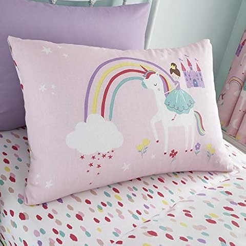 Happy Linen Company Unicorns Pillow Cases Cover