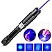 WORD GX Dinsom High Power Tactical Teaching Hunting Flashlight Pen with Blue Pointer and 5 Patterns