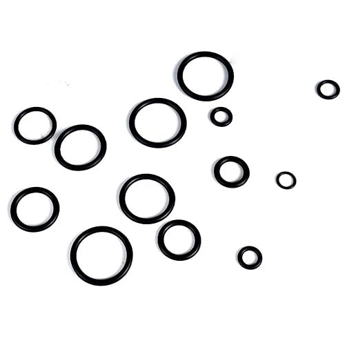 Miniatura 3 de Kit surtido de 400 piezas de juntas tóricas de goma, juego de juntas tóricas de goma de 24 tamaños para grifo, manguera, reparación automotriz,