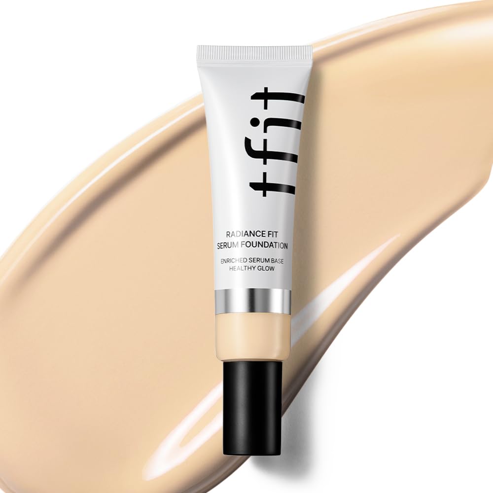 Radiance Fit Serum Foundation - Flawless Coverage, Dewy finish