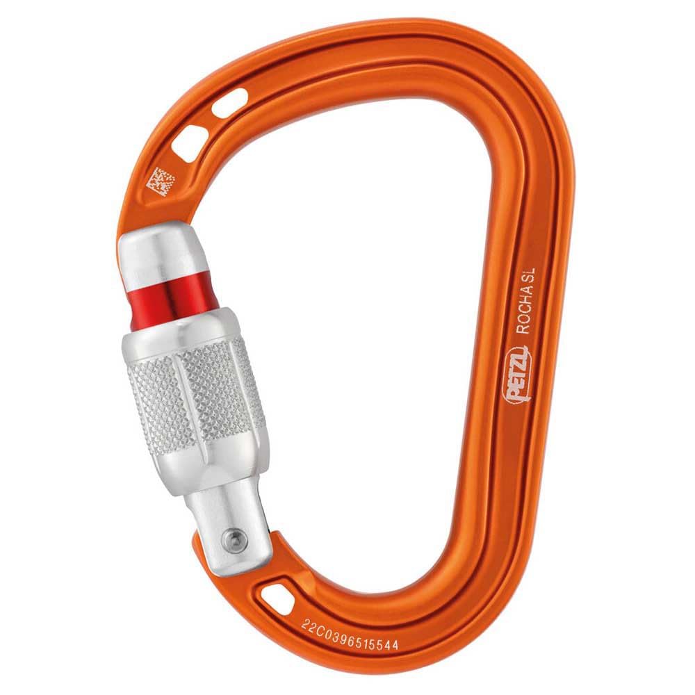 PETZL ROCHA SCREW LOCK CARABINER ORANGE per chi cerca qualità e praticità, per uso pratico e risultati affidabili