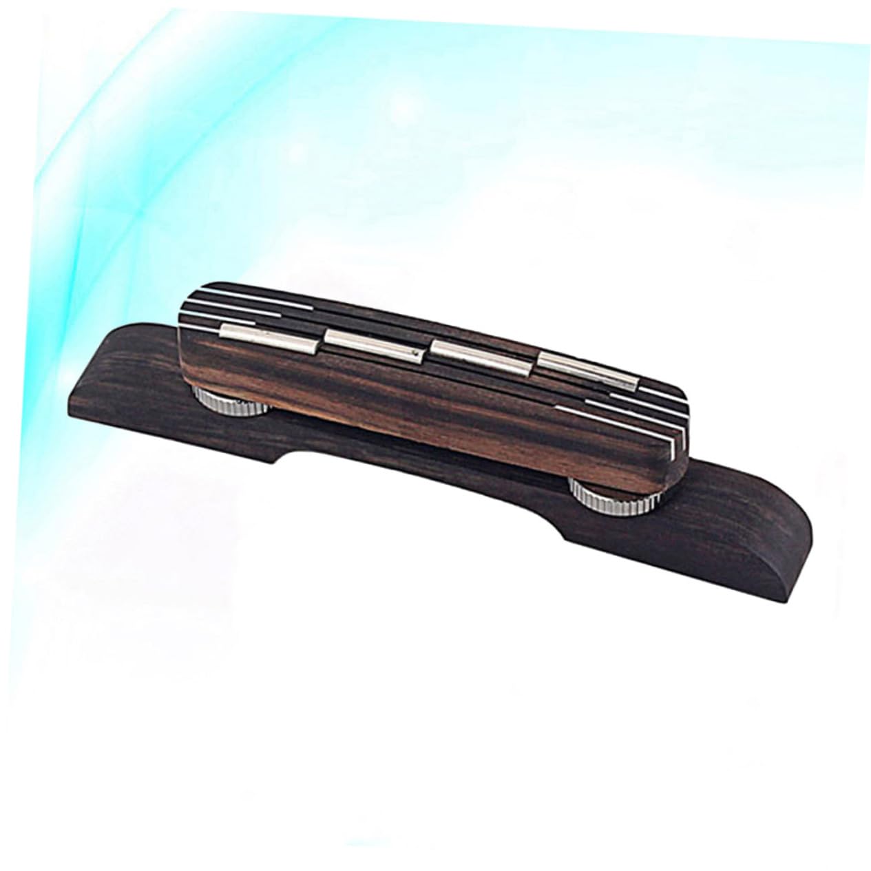 HEMOTON Chitarra Acustica 12 Corde Ponte in Palissandro Per Mandolino Ponte Per Chitarra Jazz Ponte Di Mandolino Ballata Musicale Sella Bassi Regolabile Accessori Di Legno