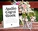 Audio Guest Book Wedding Sign, Audio Guest Book Wedding Phone Sign for Wedding Table Decor, Wedding Decorations for Reception, 8 X 11