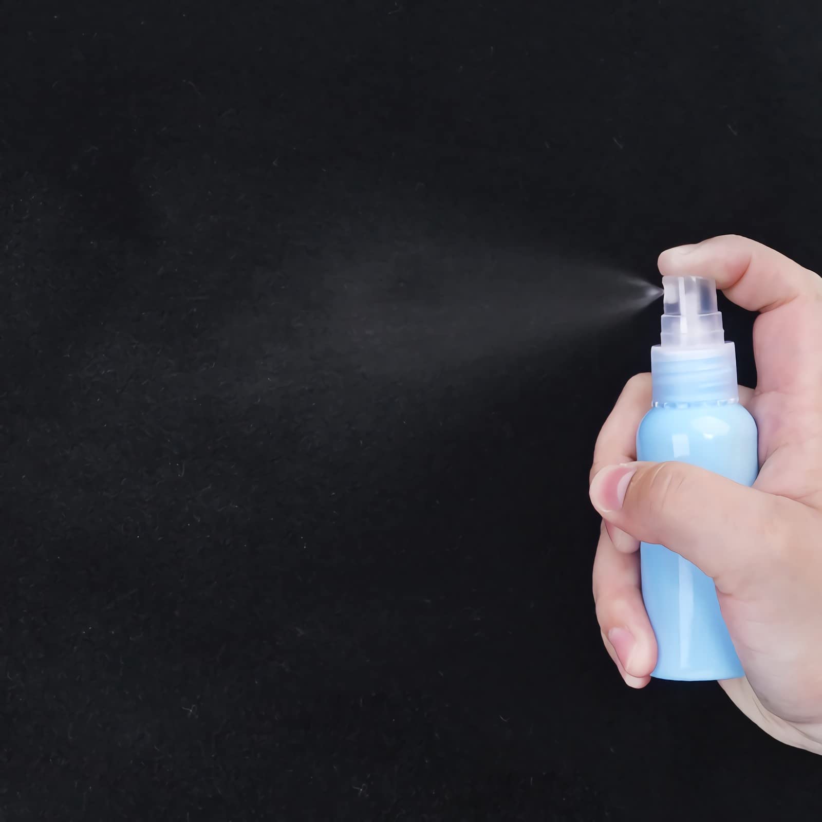 TIANZD 100 Stück Leere 10 ml Rosa Lichtdicht Kunststoff Sprühflasche Zerstäuber Flasche, 10ml Tragbar Feinen Nebel Pumpzerstäuber Zerstäuberflasche Parfümzerstäuber Reise Flakons, 8x Trichter