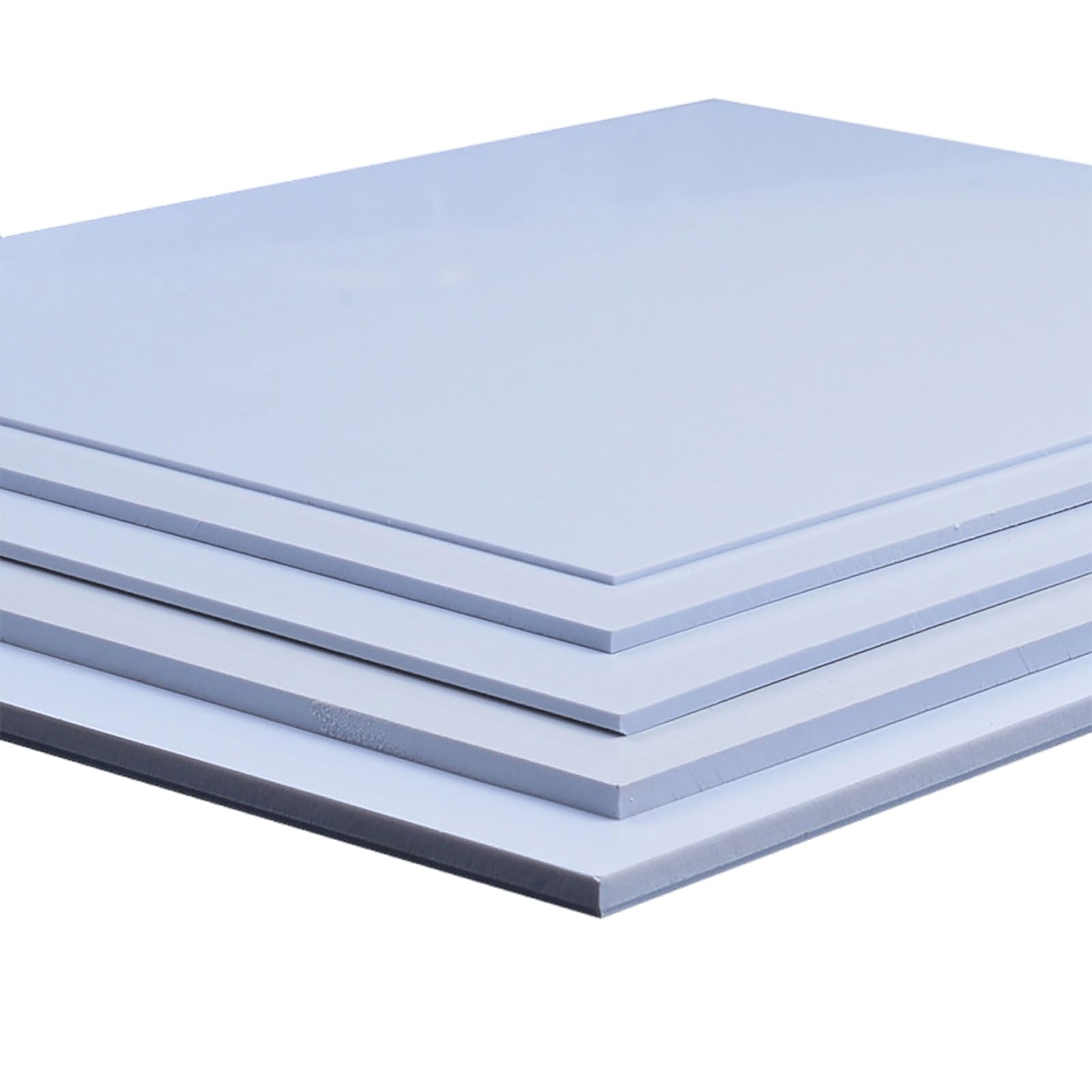 PBWERIGL Flexible Plastic Sheets, ABS Plastic Sheets Pack Of 3 100x200mm Multiple Thicknesses For DIY Projects(3mm)