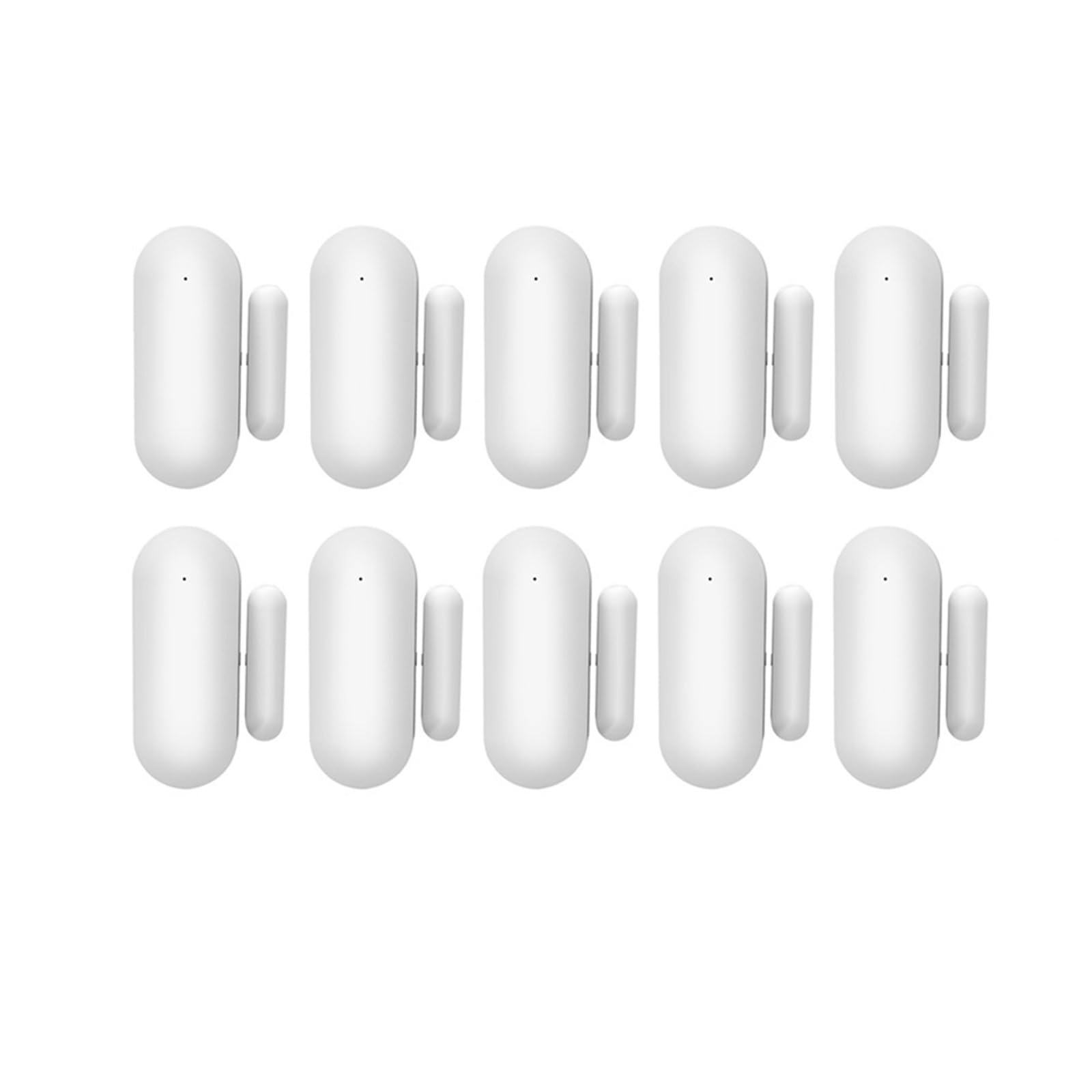 Système d'alarme Tuya – Capteur De Porte WiFi for Maison Intelligente, Détecteur D'ouverture Et De Fermeture, Système D'alarme De Protection De Sécurité Zéro taux de Faux positifs (Color : D)