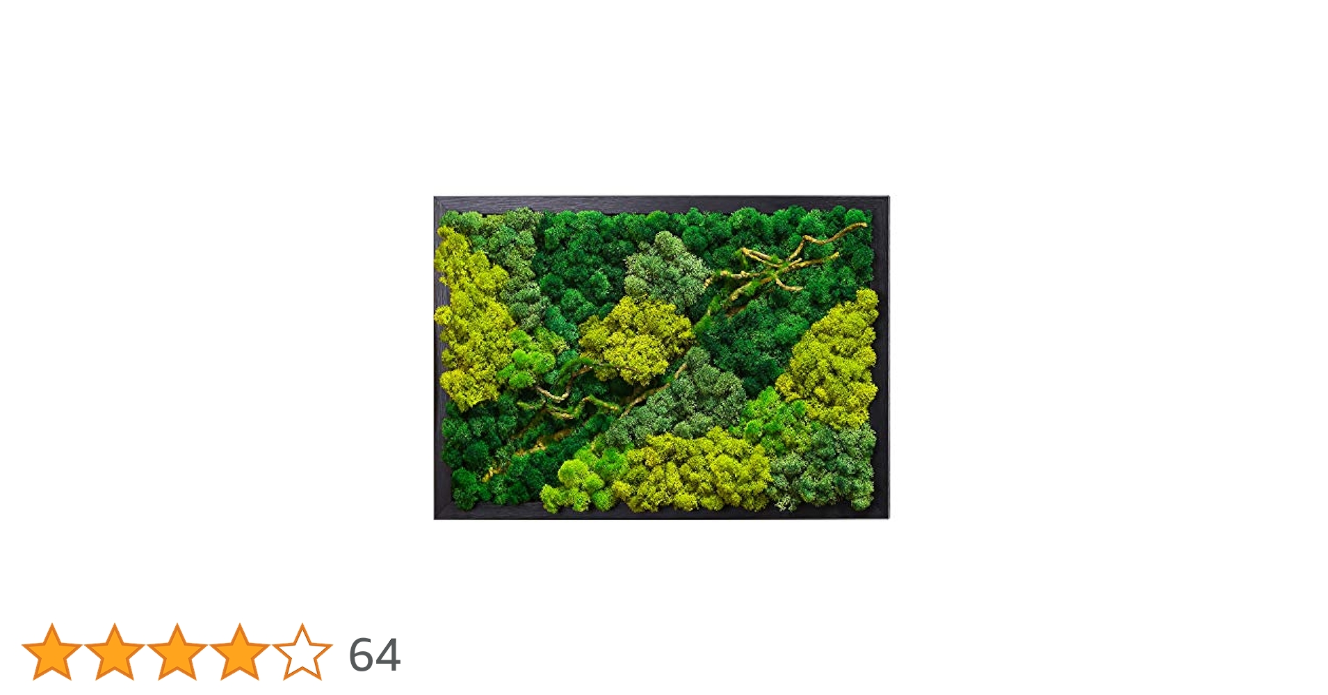 装飾的なモスグリーンの木製額縁 21号 装飾的なモスグリーンの木製額縁