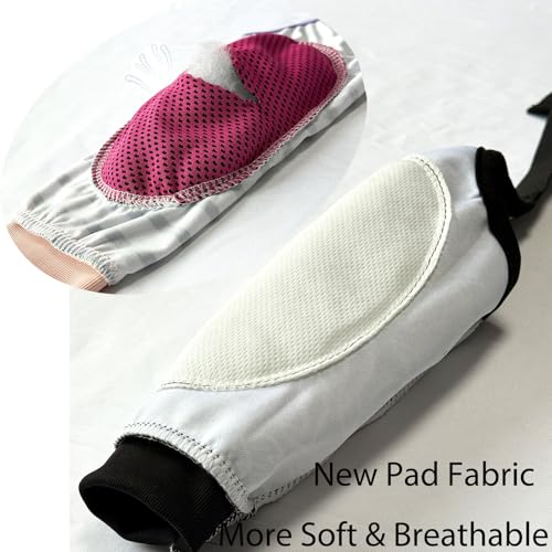 Image of Dogs Knee Protector Pad for Calluses Knee Brace Front Elbow Support Wrap Pet Sleeves for Wounds Dog Elbow Callus Treatment for Medium Large Dogs with Scarf(Large Orangutan)