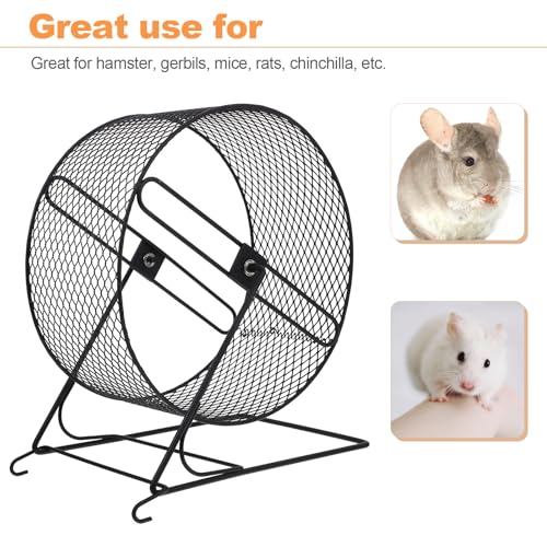 Roue d'exercice pour hamsters gerbilles écureuils et petits animaux - 7