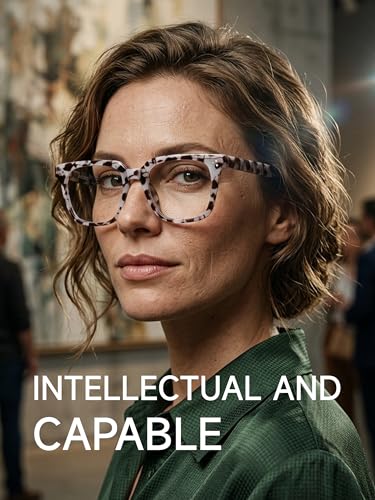 Image of Oversized Square Blue Light Glasses for Woman Men fashion Reduce Eyestrain Protection for TV /Computer /Gaming