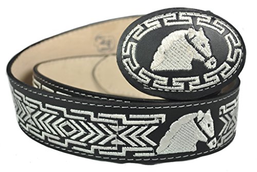 Men's Machine Embroidery Belt Style 5