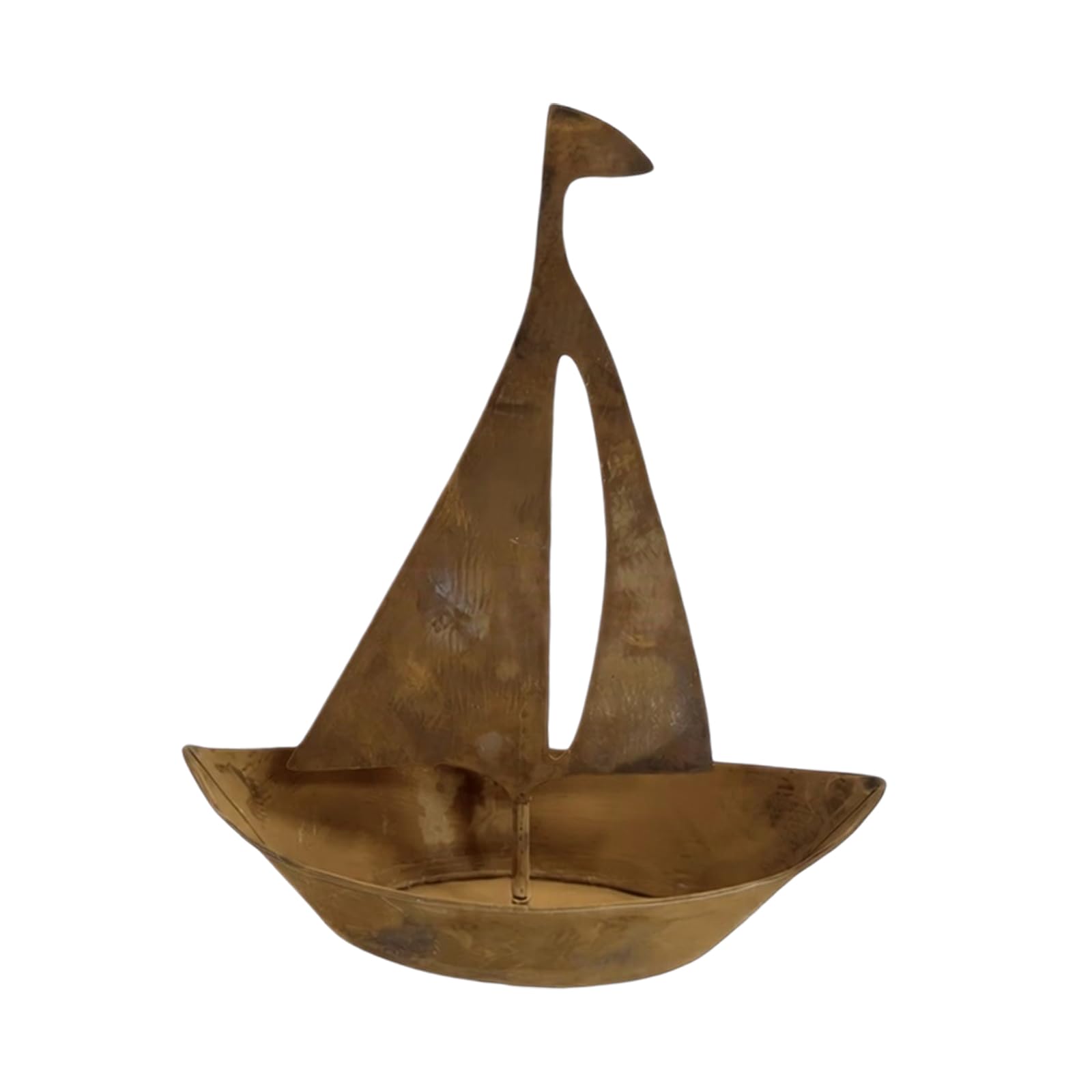 Decorative Iron Flowerpot Open Mouth Planter Container Flower Vase Decorative Vase for Party Indoor Decoration Ornament Plant Base