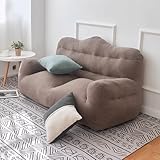 ZQWPTQLGI Poltrona Lounge, Divano Comodo, Balcone, Tempo Libero, Si Può Sdraiare E Dormire, Smontabile Lavabile Con Sabbia grey immagine