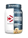 ISO100 Whey Protein Powder Isolate, Gourmet Vanilla, 25g of Protein, 20 Servings, 5.5g BCAAs, Less Than 120 Cal., Gluten Free, 1g Fat, 1g Sugar, 2g Carb
