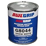 Awlgrip Premium Polyester Urethane Top Coat Quart, Snow White (L)