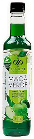 Dilute Xarope Maçã Verde S/ Açúcar Sabor Maçã Verde 500 Ml
