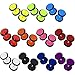 Produktbild 12 Paar Set Fakeplugs Fake Plug Tunnel Ohrstecker Edelstahl ohne Dehnstab 12 Farben 6 mm