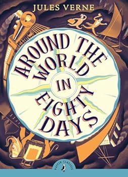 Paperback Around the World in Eighty Days (Puffin Classics) Book