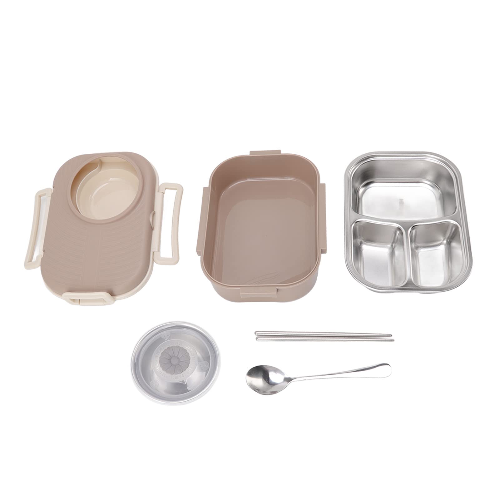 Boîte à lunch en acier inoxydable durable Nikou conteneur haut de gamme