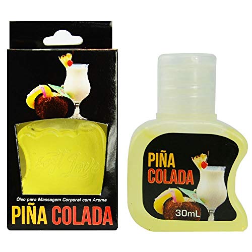 GEL OLEO COMÉSTIVEL PARA MASSAGEM 30ML PINA COLADA - SOFT LOVE