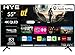 HYE TV - Smart TV, 55" Screen Size, 4K Resolution, QLED Technology, Apple AirPlay, Samsung Tizen OS & Gaming Hub, Versatile Connectivity, Black, Perfect For Streaming, Gaming & Entertainment