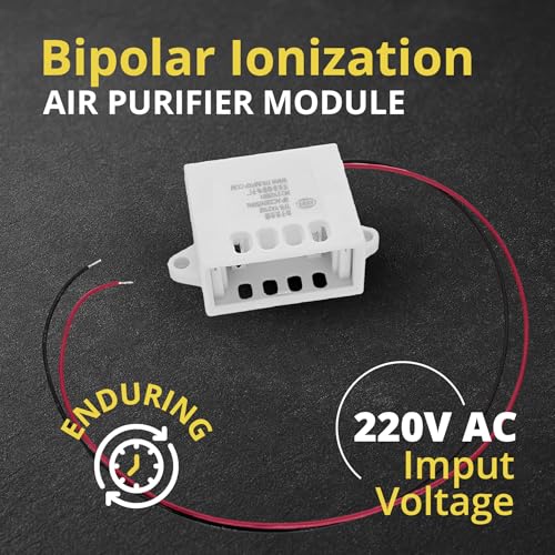 Image of Bipolar Ionization Air Purifier Module - 220V Positive & Negative Ion Generator for HVAC Installation - Output >1.5 Million Positive and >2.5 Million Negative Ions /cc