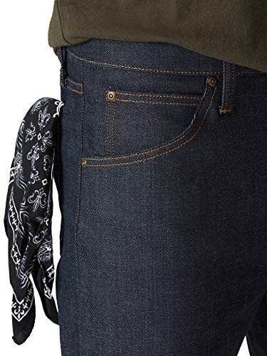 Lee Men's Regular Straight Jean, Raw Selvedge, 42W X 30L #TOP3