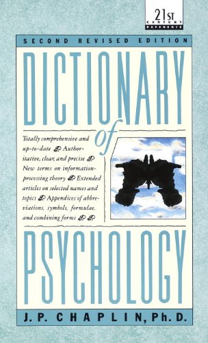 Dictionary of Psychology (Laurel Book)      Revised Edition, Kindle Edition
