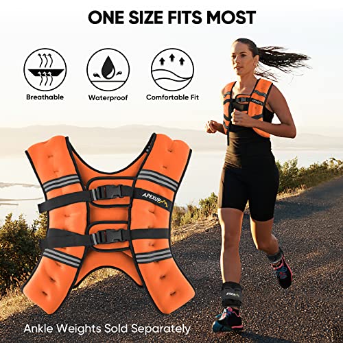 Image of APEXUP Weighted Vest Men Women, Weight Vest for Women Workout Equipment for Strength Training Running