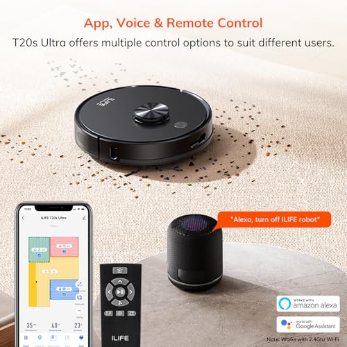 ILIFE T20s Ultra Self-Emptying Robot Vacuum